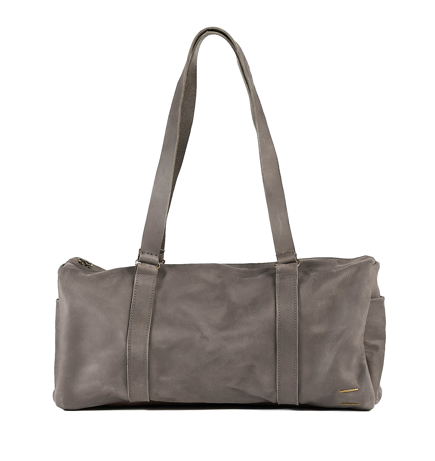 daniele basta leather and silver bags - FRONT